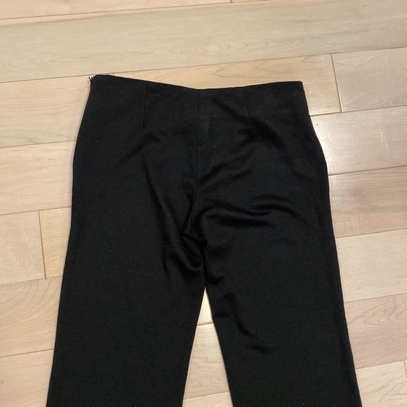 Tory Burch sailor front buttons soft stretch flare pants - Picture 7 of 11